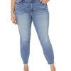 KUT From The Kloth Plus Size Donna High-Rise Ankle Skinny W/ Fray Hem In Always -Fashion Clothing Store 81wJg8TdVML. AC SR736920