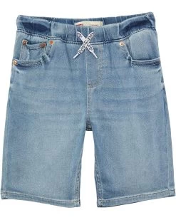 Levi's® Kids Elastic Waistband Pull-On Shorts (Big Kids)