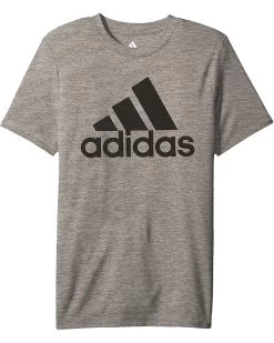 Adidas Kids Melange Performance Tee (Big Kids)