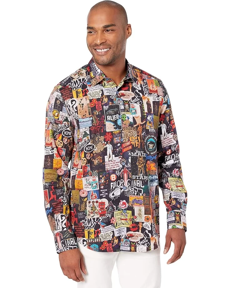 Robert Graham Time Capsule Long Sleeve Woven Shirt 3 Robert Graham Time Capsule Long Sleeve Woven Shirt